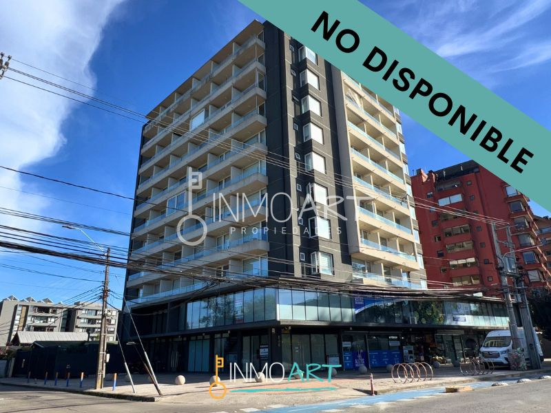  NO DISPONIBLE Arriendo departamento 1 dormitorio con estacionamiento y bodega, Edificio 2K, Temuco